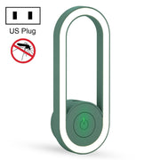 TS-06-13 Ultrasonic Mosquito Repellent Electronic Night Light Mosquito Repellent US Plug(Green)