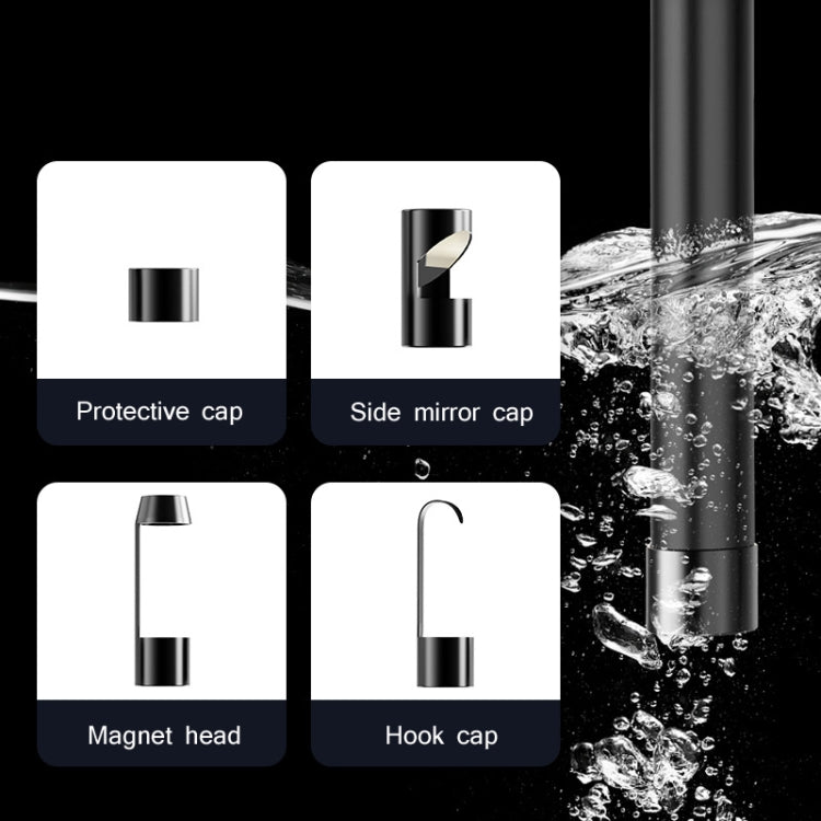 Industrial Dual-Lens Endoscope HD Handheld Screen Pipe Car Inspection Tool, Specification: Line Length 5m