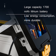 Industrial Dual-Lens Endoscope HD Handheld Screen Pipe Car Inspection Tool, Specification: Line Length 5m