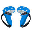 2 Sets GS092 Handle Controller Silicone Protective Cover Anti-Fall And Anti-Lost All-Inclusive Cover For Oculus Quest 2(Blue) - VR Accessories by PMC TechLife | Online Shopping South Africa | PMC TechLife | Buy Now Pay Later Mobicred