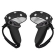 2 Sets GS092 Handle Controller Silicone Protective Cover Anti-Fall And Anti-Lost All-Inclusive Cover For Oculus Quest 2(Black) - VR Accessories by PMC TechLife | Online Shopping South Africa | PMC TechLife | Buy Now Pay Later Mobicred