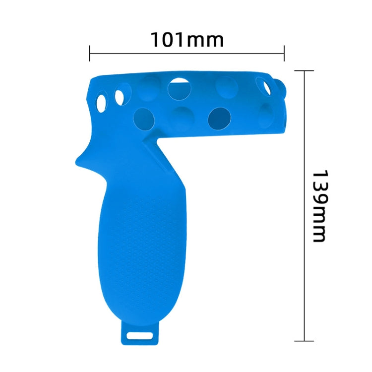 2 Sets GS092 Handle Controller Silicone Protective Cover Anti-Fall And Anti-Lost All-Inclusive Cover For Oculus Quest 2(Black)