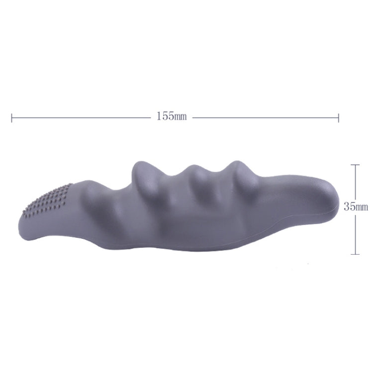 Silicone Thumb Bump Massager Muscle Relaxation Massage Fascia Device, Specification: Thumb Pink