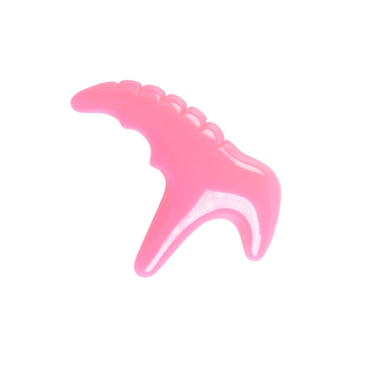 Silicone Thumb Bump Massager Muscle Relaxation Massage Fascia Device, Specification: Resin Pink