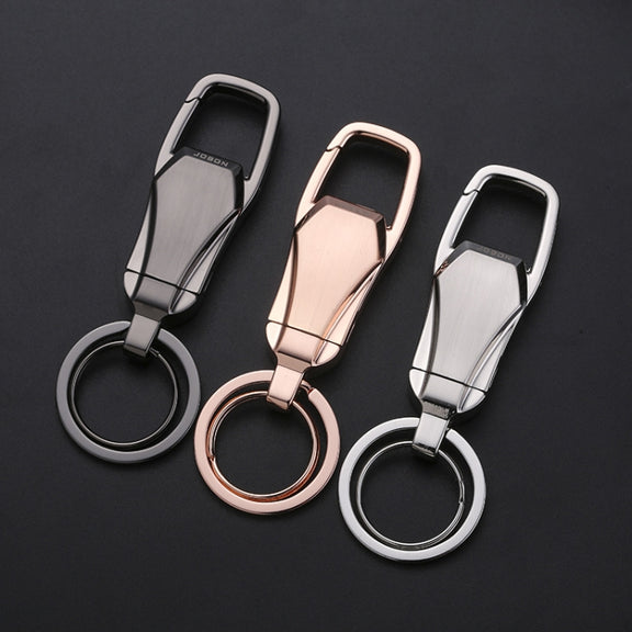JOBON ZB-8780 Multi-Function Keychain Man Portable Mobile Phone Bracket Metal Waist Car Keychain(Black)