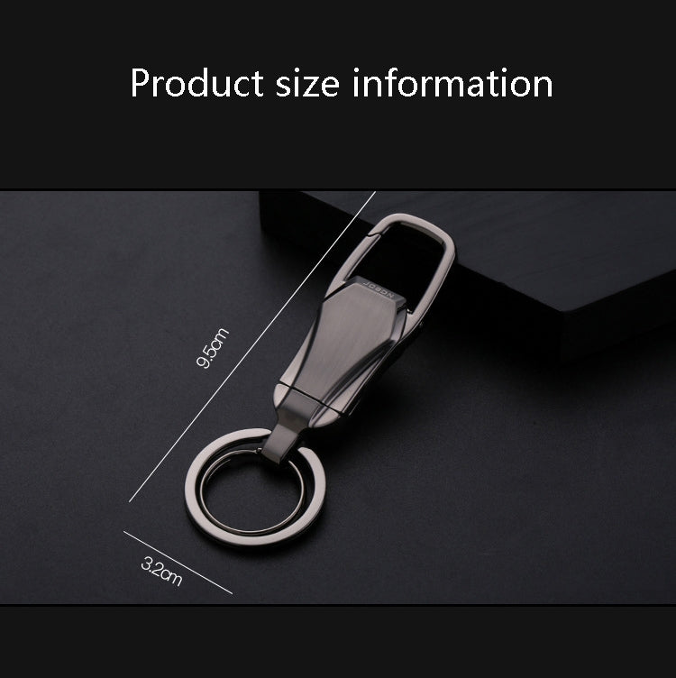 JOBON ZB-8780 Multi-Function Keychain Man Portable Mobile Phone Bracket Metal Waist Car Keychain(Black)