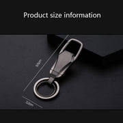 JOBON ZB-8780 Multi-Function Keychain Man Portable Mobile Phone Bracket Metal Waist Car Keychain(Black)