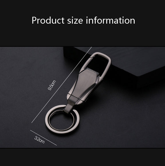 JOBON ZB-8780 Multi-Function Keychain Man Portable Mobile Phone Bracket Metal Waist Car Keychain(Black)
