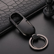 JOBON ZB-176 Car Keychain Men Waist Hanging Key Chain Pendant(Black Ice)
