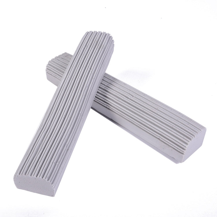2 PCS 28cm Half-Fold Narrow Mouth Universal Mop Sponge Tape Head Replacement Fittings(Gray)