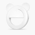 2 PCS XJ17 Large-Capacity Live Video Conference Fill Light Ring Light Mobile Phone Selfie LED Fill Light(Bear Ear) - Ring Light by PMC TechLife | Online Shopping South Africa | PMC TechLife | Buy Now Pay Later Mobicred