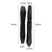 NC001 Bicycle Fender Mountain Bike Widening Blasting Board(Black)