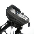 B22 Bicycle EVA Hard Shell Handlebar Bag Touch Screen Waterproof Mobile Phone Bag(Black) - Bicycle Bags by PMC TechLife | Online Shopping South Africa | PMC TechLife | Buy Now Pay Later Mobicred
