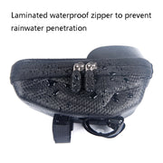 B22 Bicycle EVA Hard Shell Handlebar Bag Touch Screen Water-resistant Mobile Phone Bag(Black)