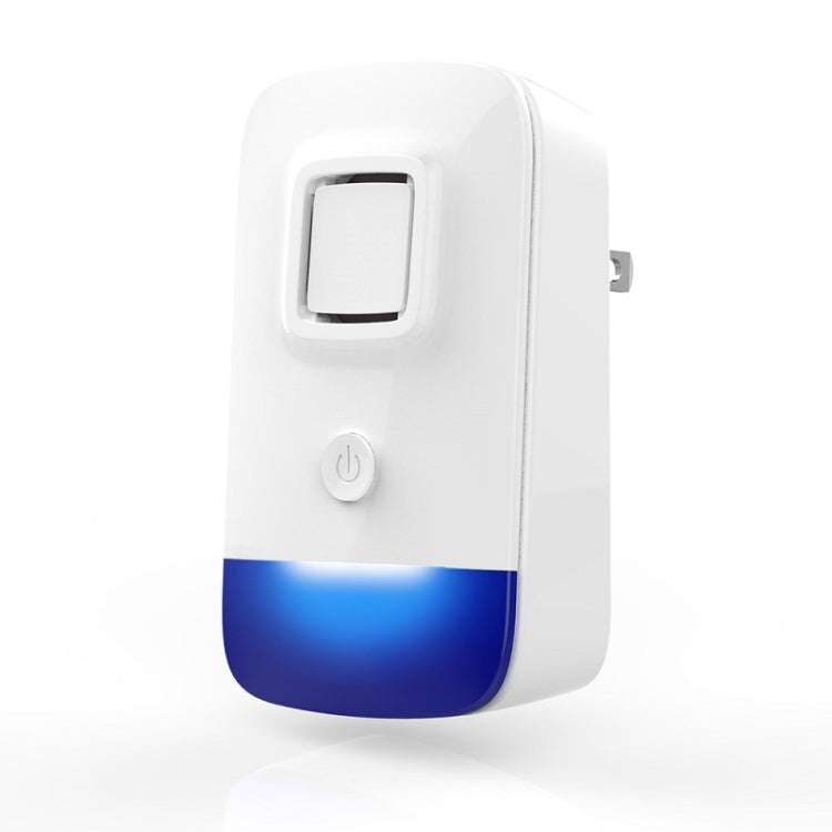 Household Ultrasonic Electronic Mosquito Repellent High-Power Frequency Conversion Mouse Repellent Specifications: US Plug(White)