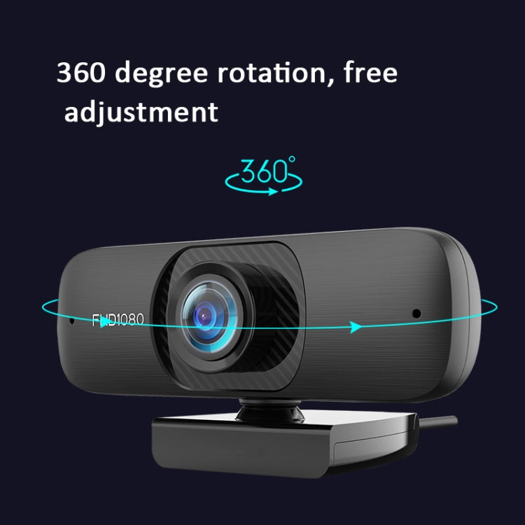 Super Clear Version 1080P C60 Webcast Webcam High-Definition Computer Camera With Microphone, Cable Length: 2.5m