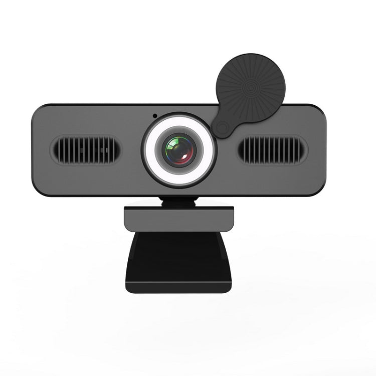 C360 2K  Network High-Definition Computer Camera Drive-Free Beautifying Light Camera with Omnidirectional Microphone, Cable Length: 1.8m