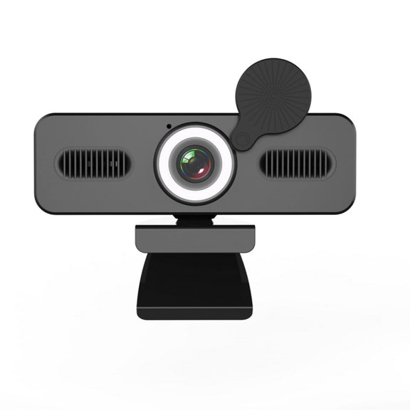C360 2K  Network High-Definition Computer Camera Drive-Free Beautifying Light Camera with Omnidirectional Microphone, Cable Length: 1.8m