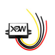 XWST DC 12/24V To 5V Converter Step-Down Vehicle Power Module, Specification: 12/24V To 5V 8A Medium Rubber Shell -  by PMC Jewellery | Online Shopping South Africa | PMC Jewellery | Buy Now Pay Later Mobicred