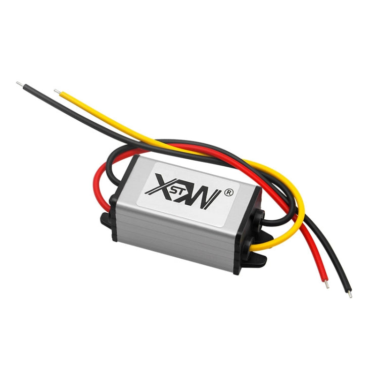 XWST DC 12/24V To 5V Converter Step-Down Vehicle Power Module, Specification: 12/24V To 5V 5A Small Aluminum Shell