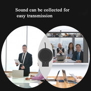 M100PRO Built-in Speaker 360-Degree Pickup Video Voice Call USB Omnidirectional Microphone Conference Microphone Webcast Microphone