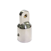 32mm  Ordinary Single Top Silk Slip Cap 316 Stainless Steel Yacht RV Awning Accessories