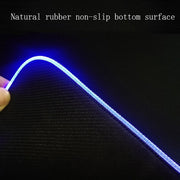400x900x3mm F-01 Rubber Thermal Transfer RGB Luminous Non-Slip Mouse Pad(Red Fox)