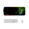 400x900x4mm F-01 Rubber Thermal Transfer RGB Luminous Non-Slip Mouse Pad(Brontosaurus) - Mouse Pads by PMC TechLife | Online Shopping South Africa | PMC TechLife | Buy Now Pay Later Mobicred