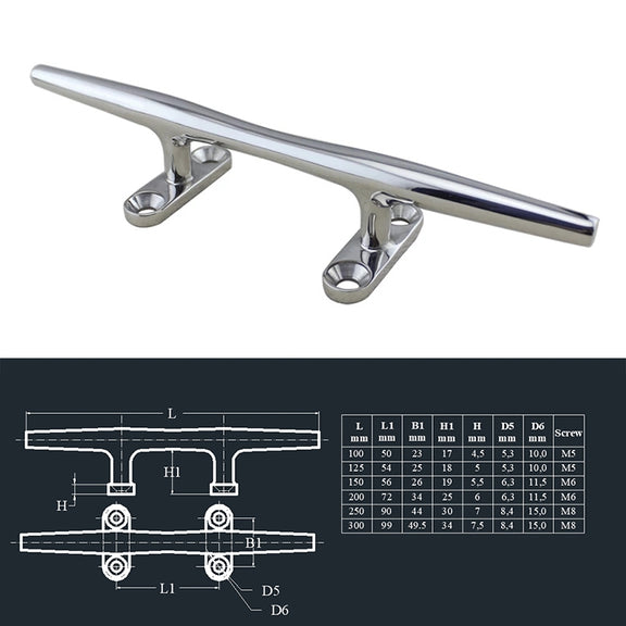 Light Round Cable Bolt 316 Stainless Steel Clevis Cable Bolt, Specification: 125mm 5inch