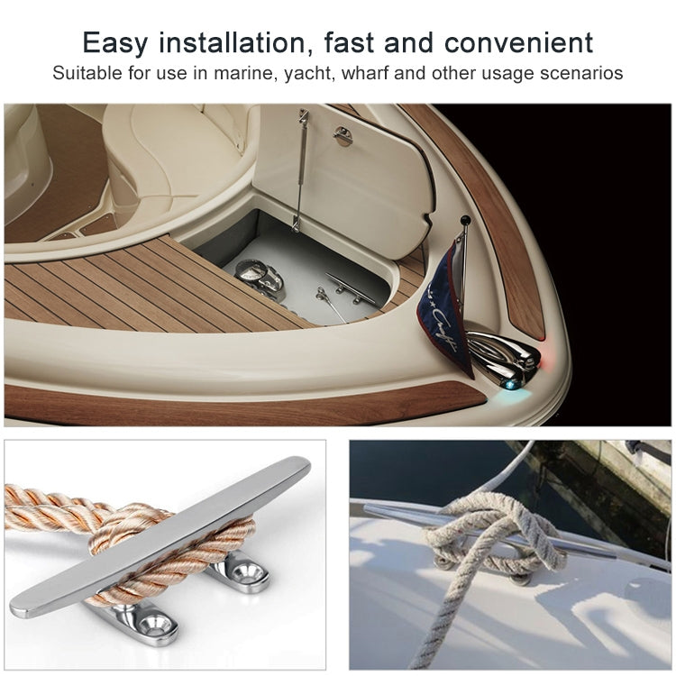 316 Stainless Steel Light-Duty Flat Claw Bolt Speedboat Yacht Ship Accessories, Specification: 100mm 4inch