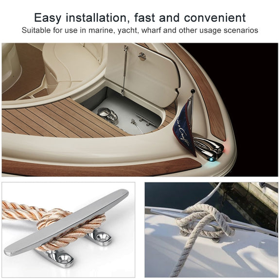 316 Stainless Steel Light-Duty Flat Claw Bolt Speedboat Yacht Ship Accessories, Specification: 150mm 6inch