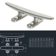 316 Stainless Steel Light-Duty Flat Claw Bolt Speedboat Yacht Ship Accessories, Specification: 200mm 8inch