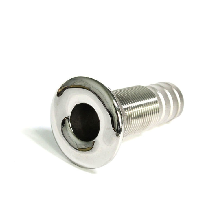 316 Stainless Steel Drain Pipe Tube Marine Drain Joint Fitting For Boat Yacht, Specification: 1-1/2inch