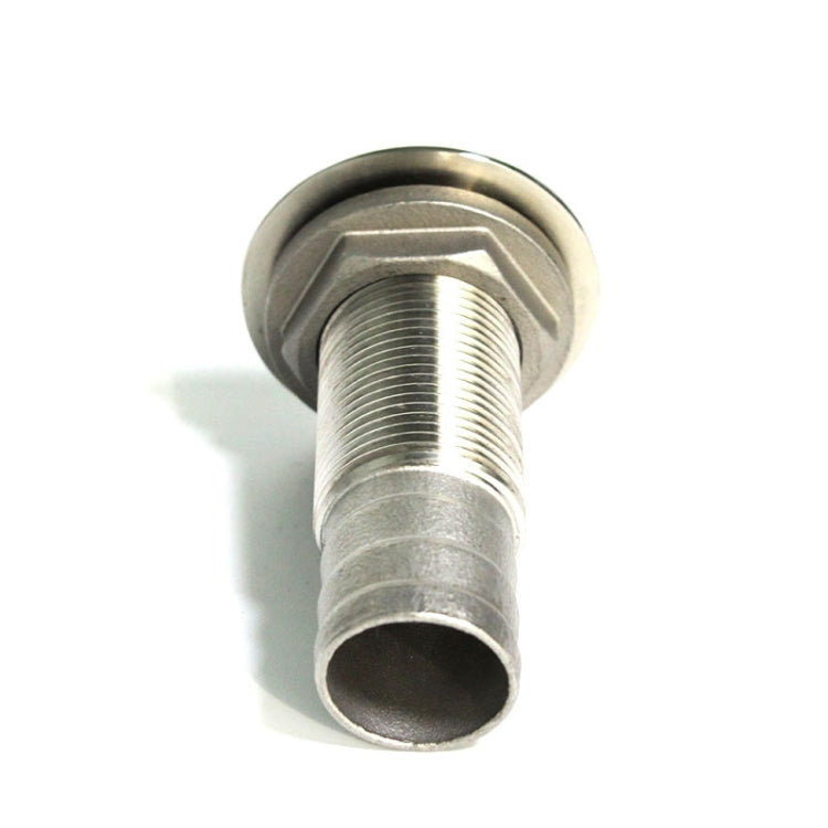316 Stainless Steel Drain Pipe Tube Marine Drain Joint Fitting For Boat Yacht, Specification: 1-1/2inch