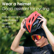 West Biking YP0201294 Summer Ice Silk Hat Riding Windproof Hood Breathable And Quick-Drying Helmet Lining Cap, Size: Free Size(Gray)