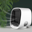 Desktop Cooling Fan USB Portable Office Cold Air Conditioning Fan, Colour: M201 Sky White - Electric Fans by PMC TechLife | Online Shopping South Africa | PMC TechLife | Buy Now Pay Later Mobicred