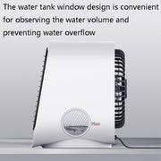 Desktop Cooling Fan USB Portable Office Cold Air Conditioning Fan, Colour: M201 Cherry Pink