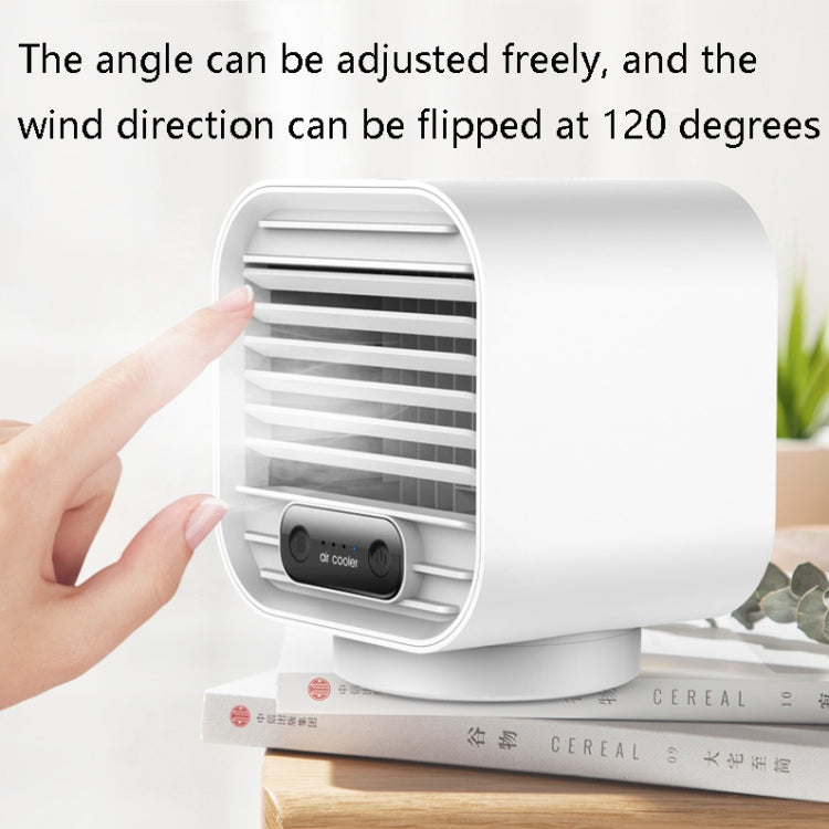 Desktop Cooling Fan USB Portable Office Cold Air Conditioning Fan, Colour: M302 Girl Pink