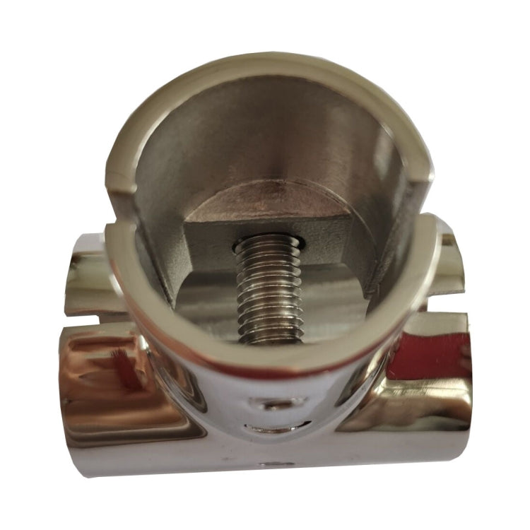 316 Stainless Steel Separable Three-Way Ship Pipe Joint for Yacht Engineering, Specification: 25mm 1inch