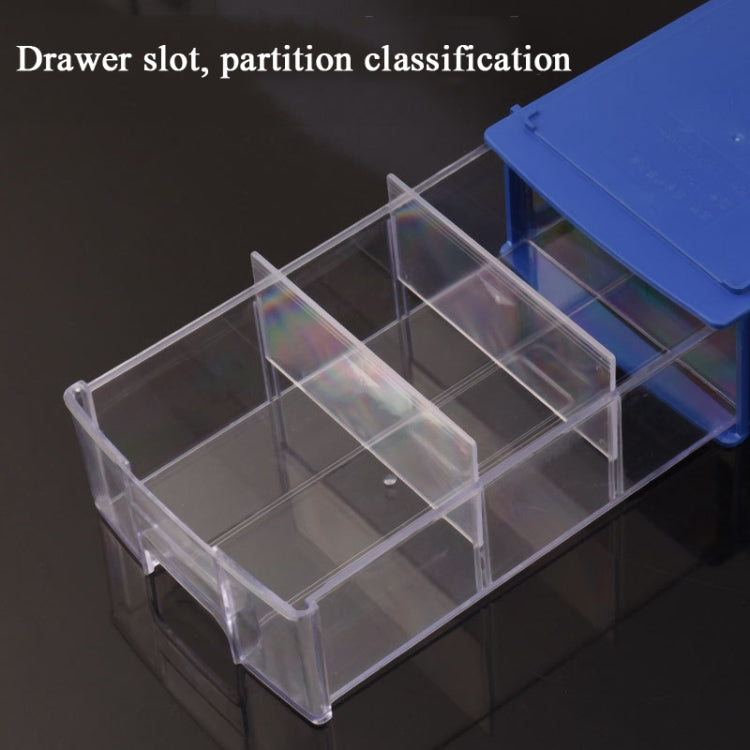 Multifunctional Building Block Type Component Box Storage Box Drawer Type Parts Box Combined Accessory Box, Specification: LT-00A L