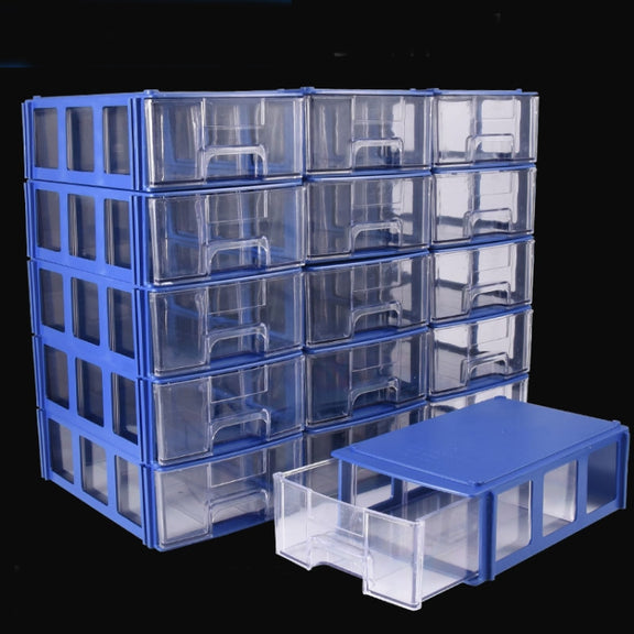 Multifunctional Building Block Type Component Box Storage Box Drawer Type Parts Box Combined Accessory Box, Specification: LT-00A L