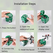 RUAMEA BQ03 Automatic Timing Sprayer Micro-Spray Drip Irrigation System