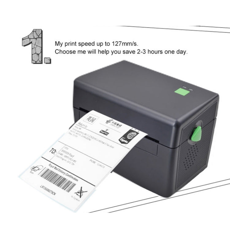 Xprinter XP-108B 4 Inch 108mm Label Printer Thermal Barcode Printer ,Model: USB
