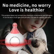 Outdoor Portable Ultrasonic Insect Repellent Pet Multifunctional Repellent(White)