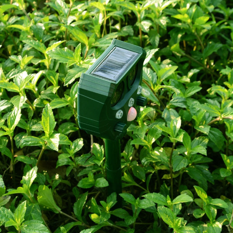 USB Solar Ultrasonic Outdoor Insect Repellent And Mouse Repellent(Animal Repellent)