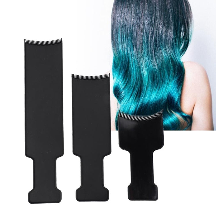 3 PCS S920 Highlighting and Coloring Brush Board Hair Care Insert Comb Hairdressing Tool(Large Black)