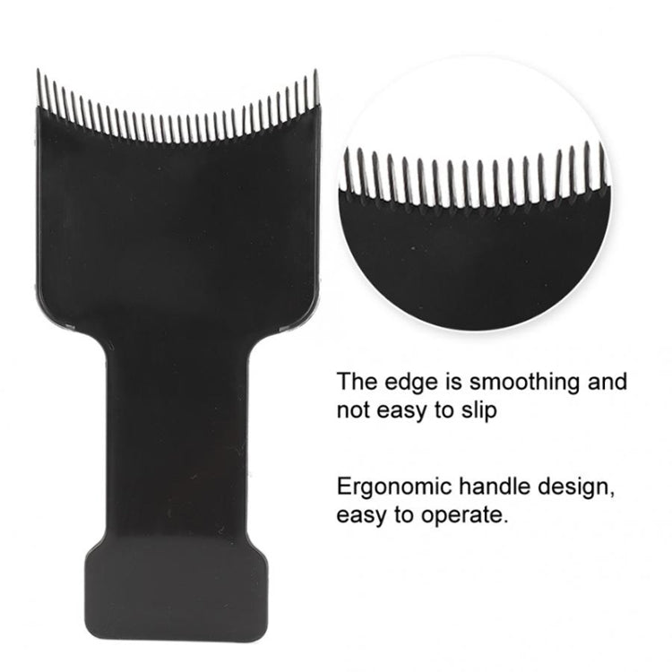3 PCS S920 Highlighting and Coloring Brush Board Hair Care Insert Comb Hairdressing Tool(Medium Black)