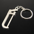 10 PCS Tool Metal Keychain Car Key Ring Pendant, Colour: H-402 Hand Saw - Key Rings by PMC Jewellery | Online Shopping South Africa | PMC Jewellery | Buy Now Pay Later Mobicred