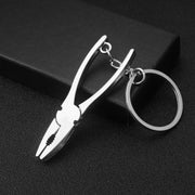 10 PCS Tool Metal Keychain Car Key Ring Pendant, Colour: X-396 Vise