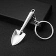 10 PCS Tool Metal Keychain Car Key Ring Pendant, Colour: H-556 Shovel - Key Rings by PMC Jewellery | Online Shopping South Africa | PMC Jewellery | Buy Now Pay Later Mobicred